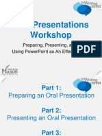 Oral Presentations & Writing for PowerPoint.ppt