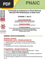 PNAIC Unidade 1, Ano 3