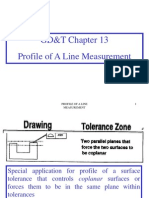GD&T Chapter 13 Profile of A Line Measurement