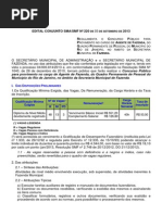 Edital Smf Ag Fazenda