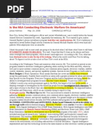 TICE: Is The NSA Conducting Electronic Warfare On Americans?