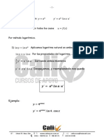 Derivada de La Funcion Exponencial