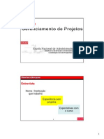 Apostila Gerenciamento de Projetos Pmbok