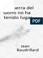 Baudrillard Jean - La Guerra d