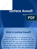 Surface Runoff Presentation