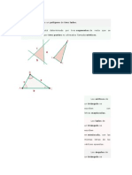 Triángulo: definición, tipos y propiedades