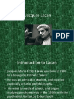 Introduction to Jacques Lacan and his Theories on Lack, the Mirror Stage and being Strongly Influenced by Freud