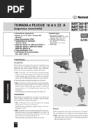 Na97400-51 Tomada e Plugue 16 a e 32 A