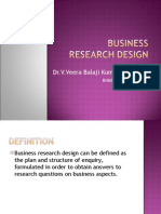 Business Research Design