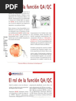 La Funcion Del Rol QA-QC
