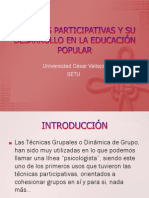 6 - 18-6-2012 - teCNICAS PARTICIPATIVAS Y SU DESARROLLO EN LA EDUCACion PDF