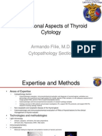 Translational Aspects of Thyroid Cytology: Armando Filie, M.D. Cytopathology Section