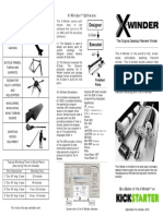 X-Winder TriFold Brochure