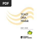 TOAD DBA Module Guide