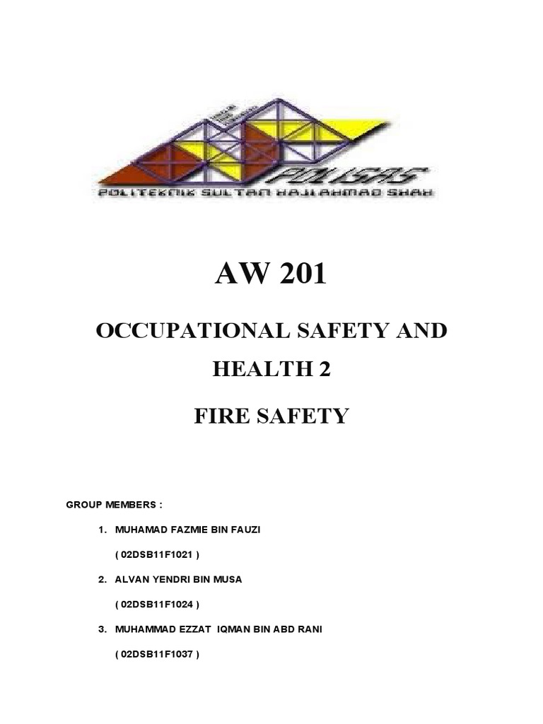 Osha Fire Safety Fires