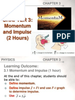 Momentum and Impulse (2 Hours) : Physics