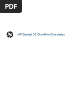 HP Deskjet Ink Advantage 3515 User Manual