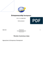 1.entrepreneur Environment - Entrepreneurship and Economic Development