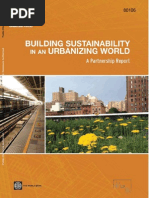 Building Sustainability in An Urbanizing World - WB 2013