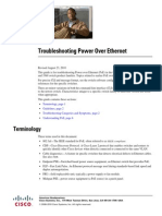 Cisco Troubleshooting Power Over Ethernet (PoE) - Troublingshooting Guide