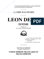 Leon Denis Intime (Claire Baumard)