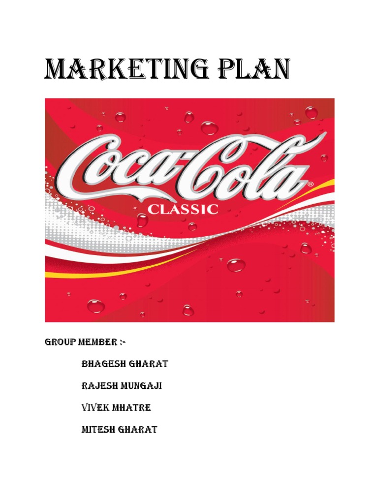 Coca-Cola Marketing Plan Overview | PDF | Coca Cola | Marketing