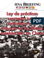 CB 2011 05 Es - Ley de Practicas Corruptas en El Extranjero y Su Impacto en Las Filiales Establecidas en China