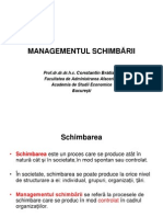 02 - Managementul - Schimbarii