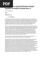 Download Faktor Penyebab Dermatitis by Shidiq Widiyanto SN168522059 doc pdf
