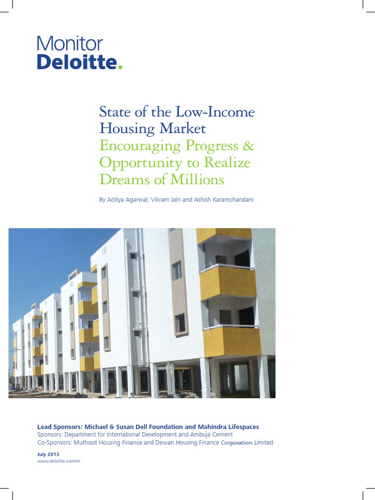 State of The Housing Market Monitor Deloitte PDF