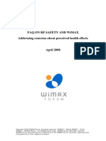 Faq RF Safety and Wimax