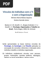 Vínculos do Indíviduo com o Trabalho e com a Organização (1)