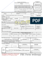 Nurses' Application Form (PRC)
