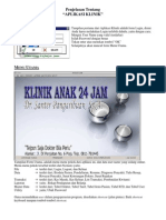 Aplikasi / Software Klinik Dokter Anak