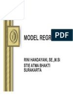 Model Regresi