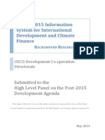 A Post-2015 Information System for International Development and Climate Finance