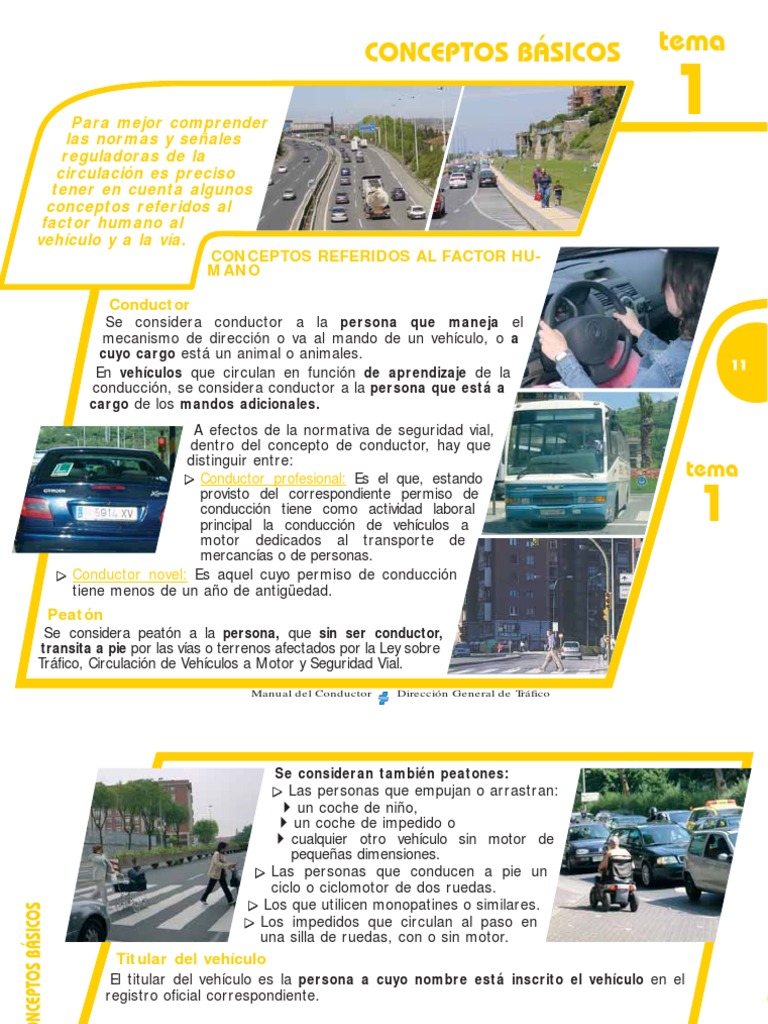 Definición de Conductor y Vehículo | PDF | Eje | Remolque (Vehículo)