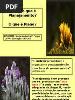 Afinal o Que e Planejamento