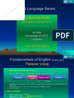 Download English Fundamental Part 2 Passive Voice by DjRay by DjRay SN16857409 doc pdf