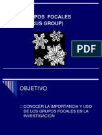 GRUPOS FOCALES Final Presentacion