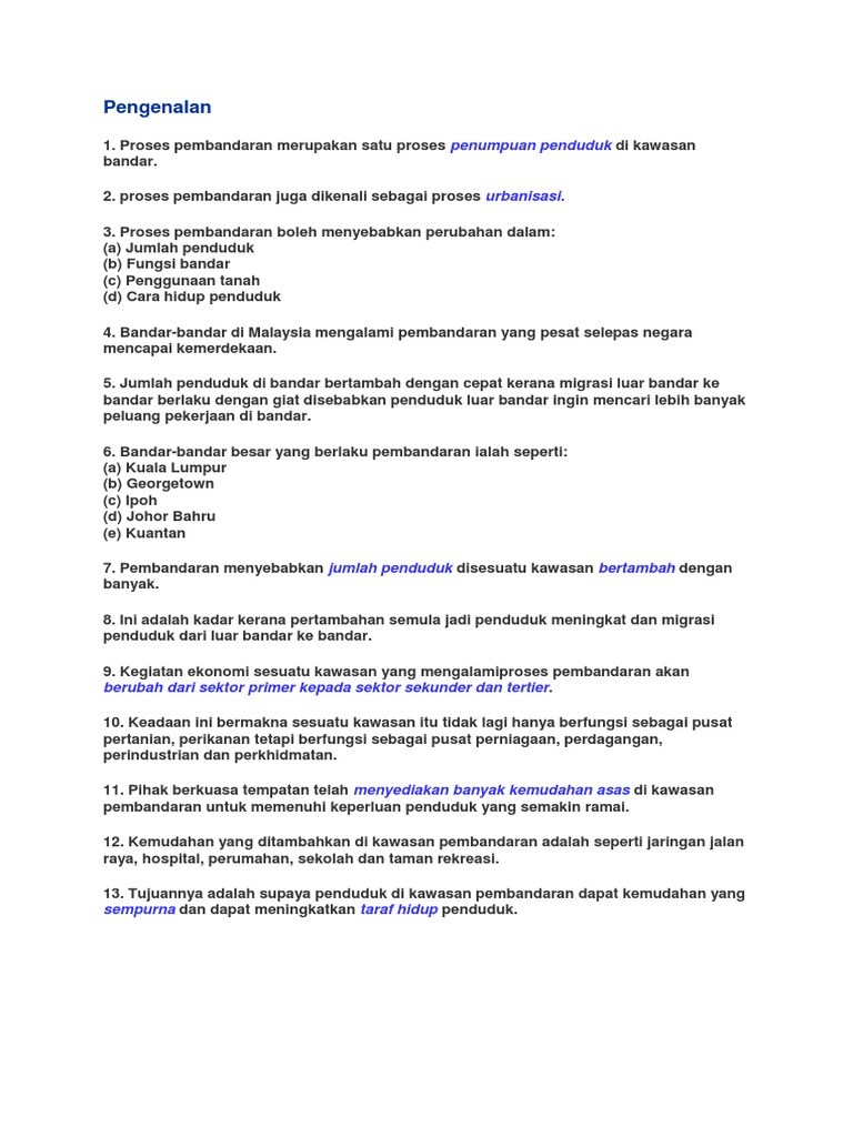 Bab 13 Perbandaran Pdf