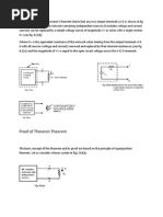 Network Theorems Proof