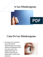 Miodesopsias Cura: Existe Cura para Las Miodesopsias