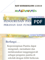 Peranan Dan Fungsi Panitia - KPB