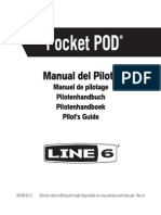 Pocket POD User Manual - Spanish ( Rev a )