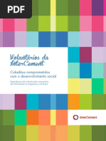 Voluntários da InterCement - Cidadãos comprometidos com o desenvolvimento social
