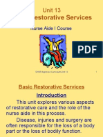 Unit 13-Basic Restorative Services