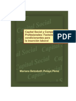 Libro Capital Social y Competencias Profesionales
