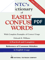 NTC's Dictionary of Easily Confused Words