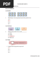 Soalan Matematik Mengikut Aras Taksonomi Bloom